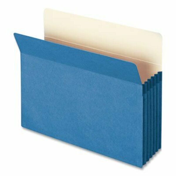 Smead Smead, COLORED FILE POCKETS, 5.25in EXPANSION, LETTER SIZE, BLUE 73235